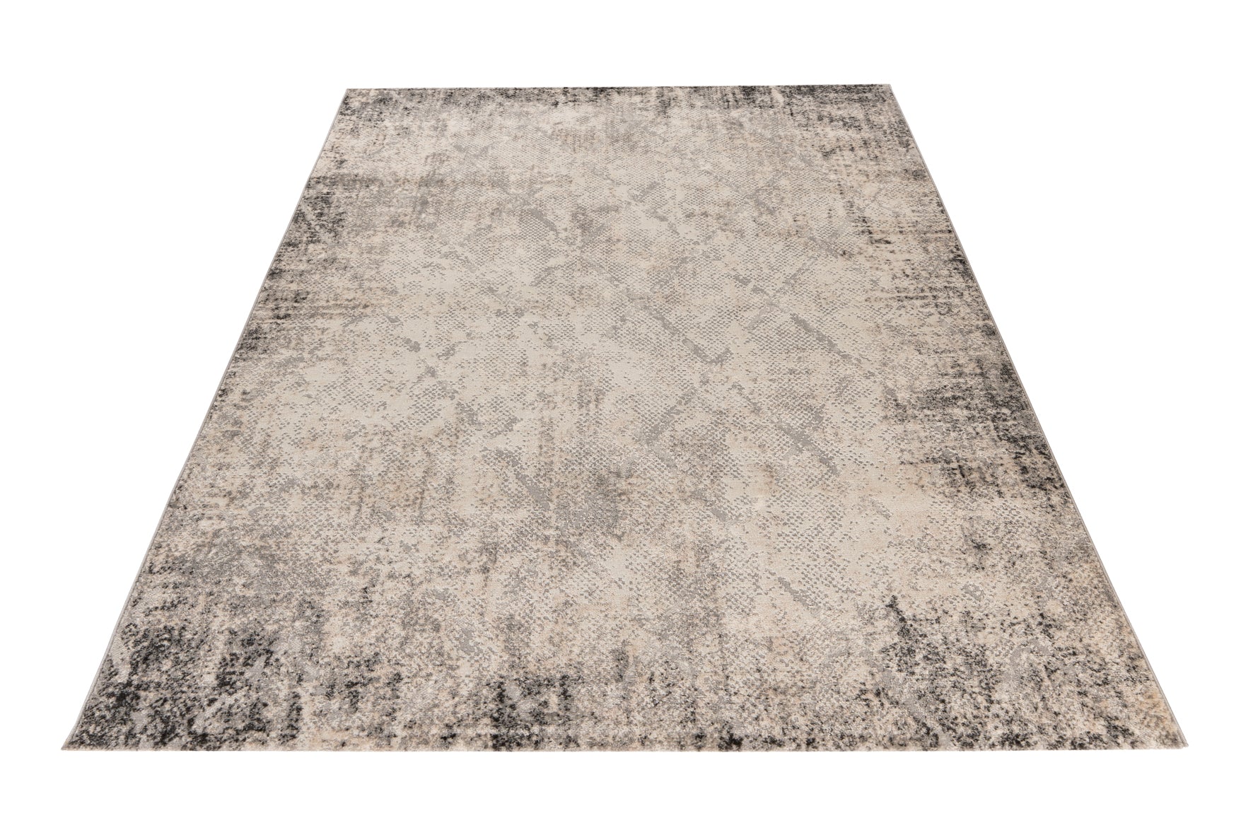 My Salsa 694 grey Teppich: Abstraktes Design moderne Harmonie von Obsession