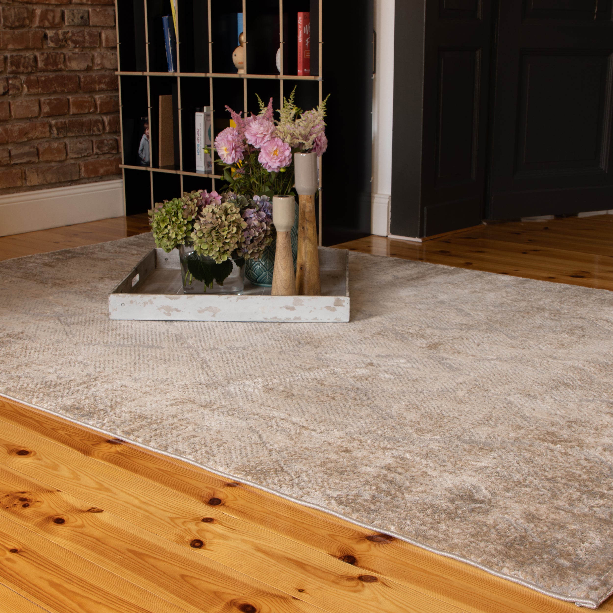 My Salsa 694 taupe carpet: Abstract design modern harmony by Obsession