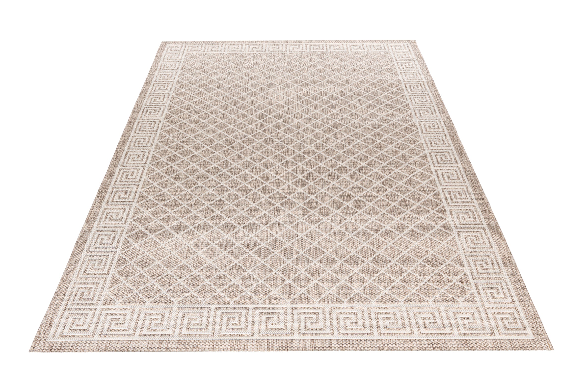 My Tallinn 541 taupe carpet: shine, versatility and timeless design from Obsession