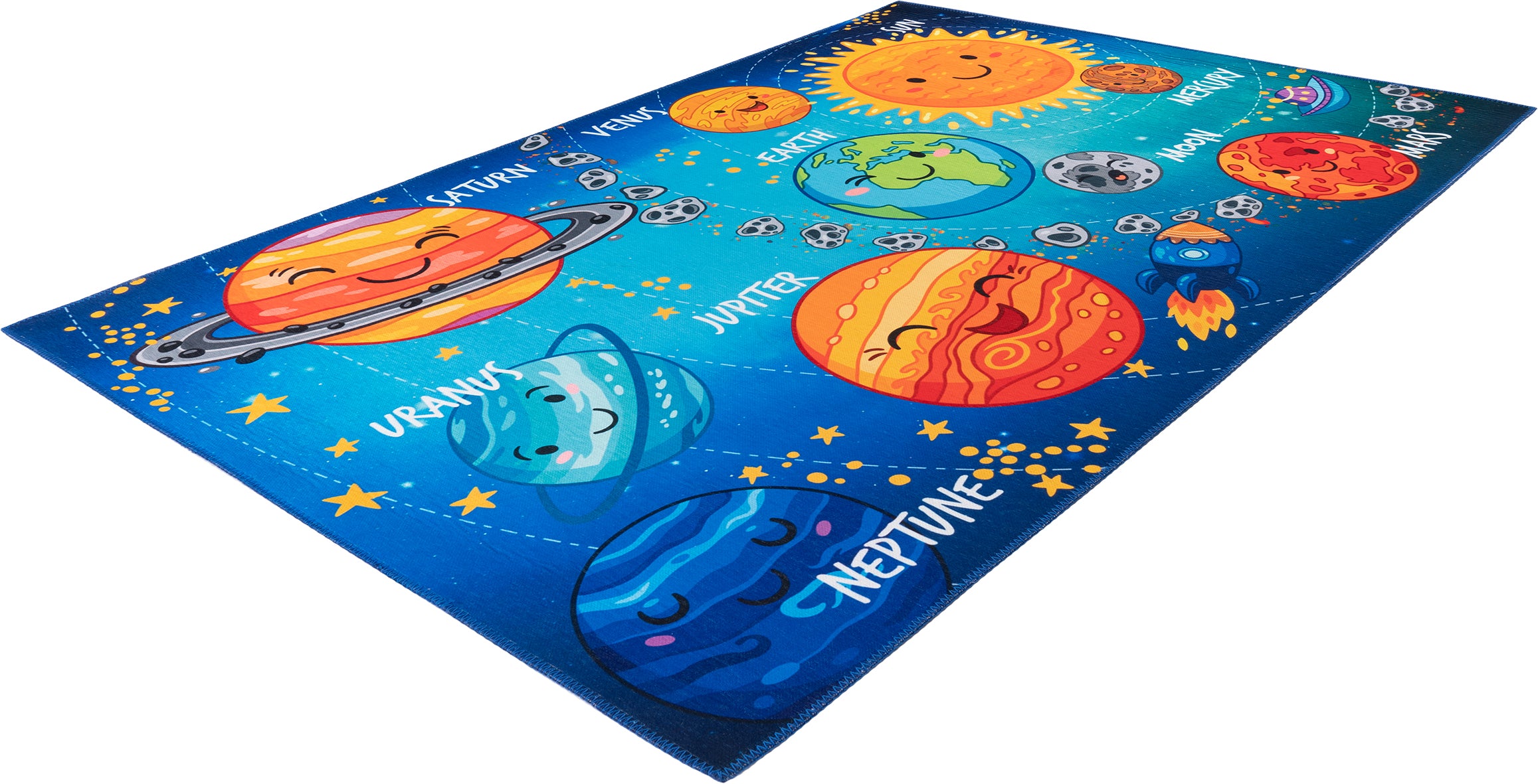 My Torino Kids 230 solar system Rug: Educational rugs for playful learning
