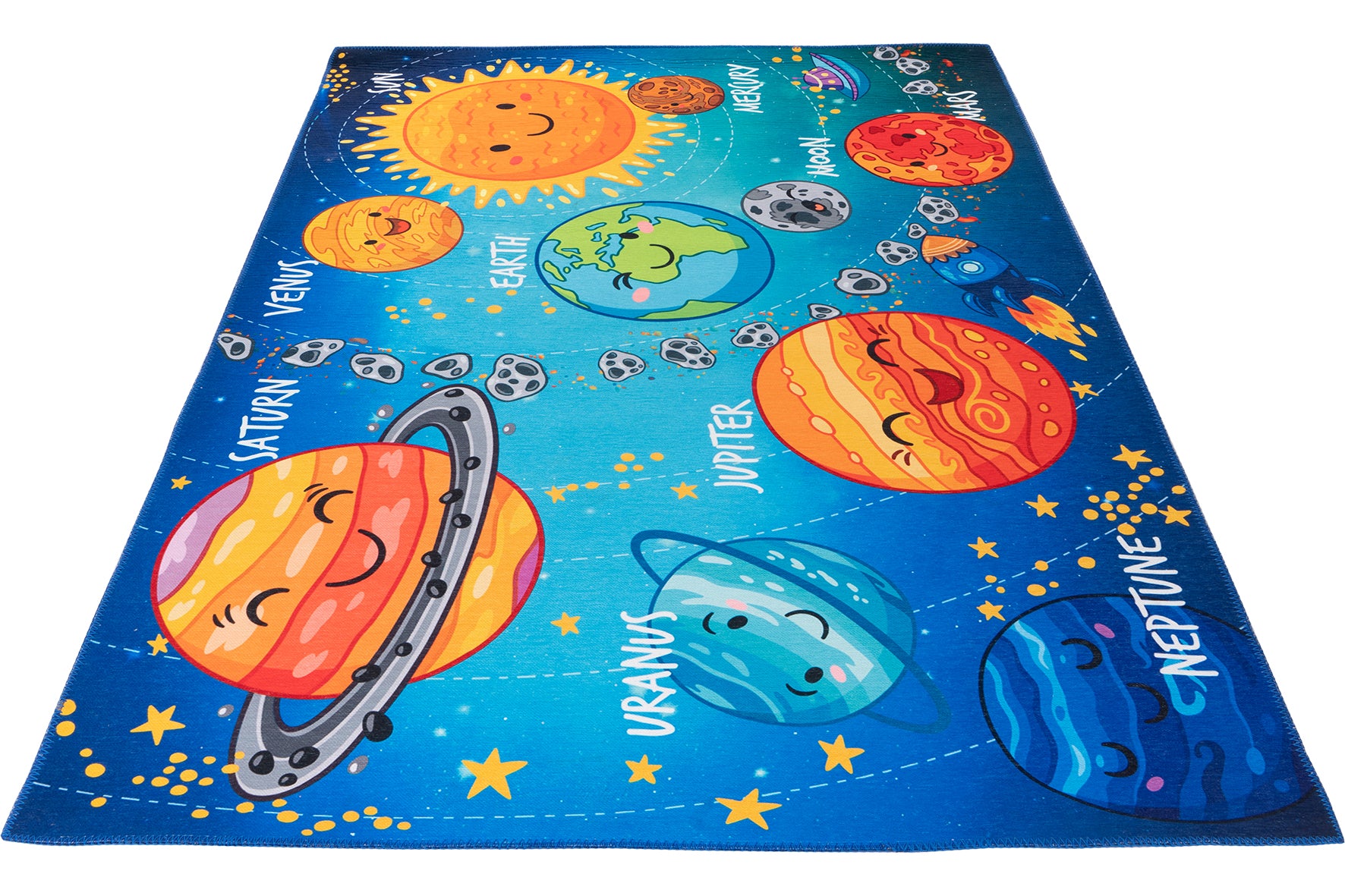 My Torino Kids 230 solar system Rug: Educational rugs for playful learning