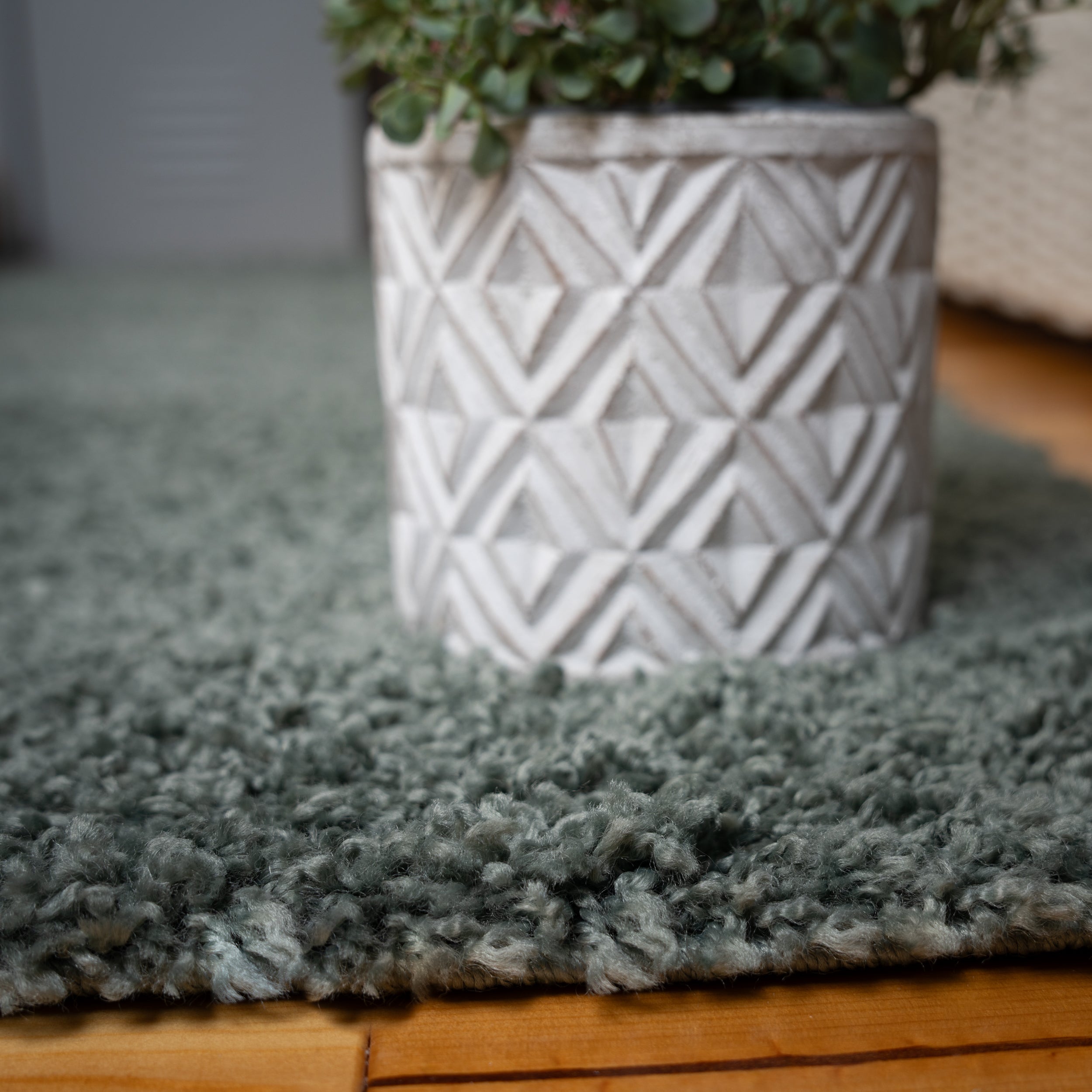 My Twist 215 jade Teppich: Raffinierter Luxus, Glanz und Qualität von Obsession