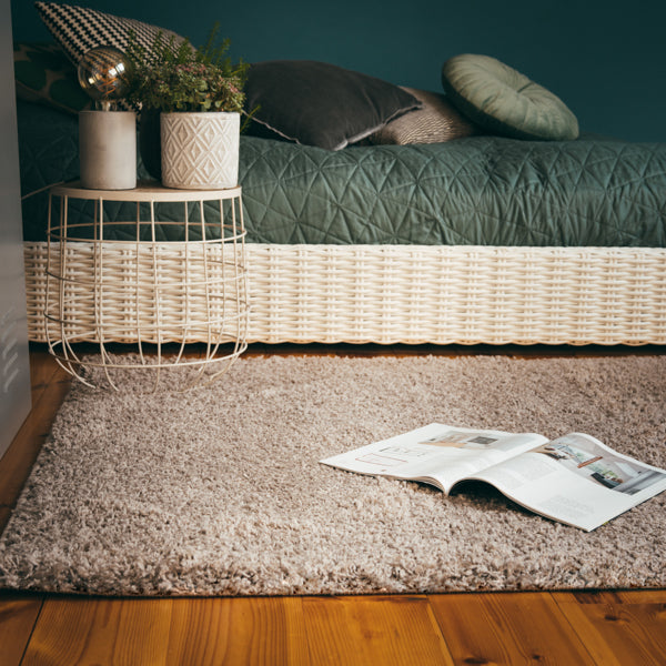 My Twist 215 taupe Teppich: Raffinierter Luxus, Glanz und Qualität von Obsession