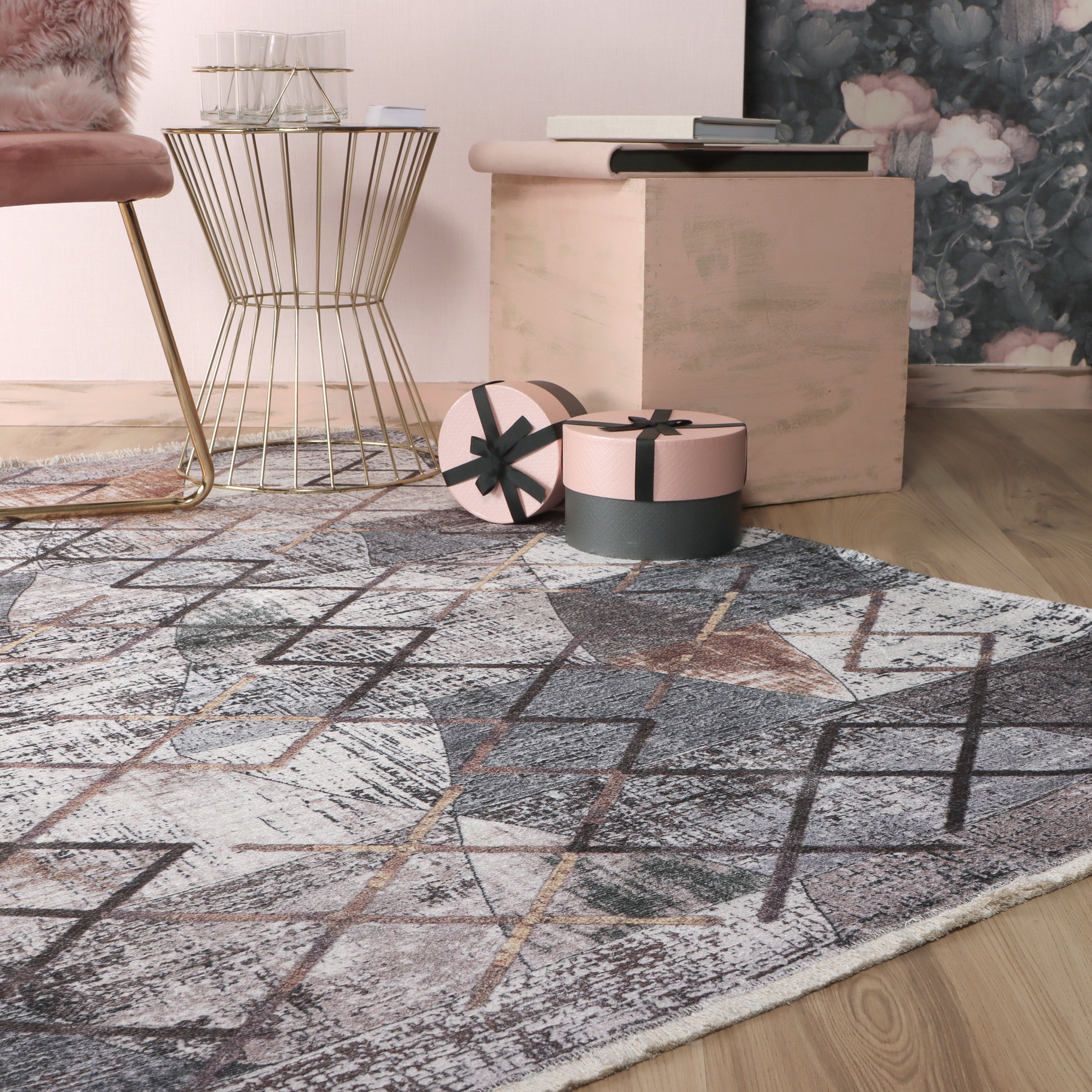 My Valencia 630 multi carpet: Sustainable elegance from Obsession – 70% recycled cotton