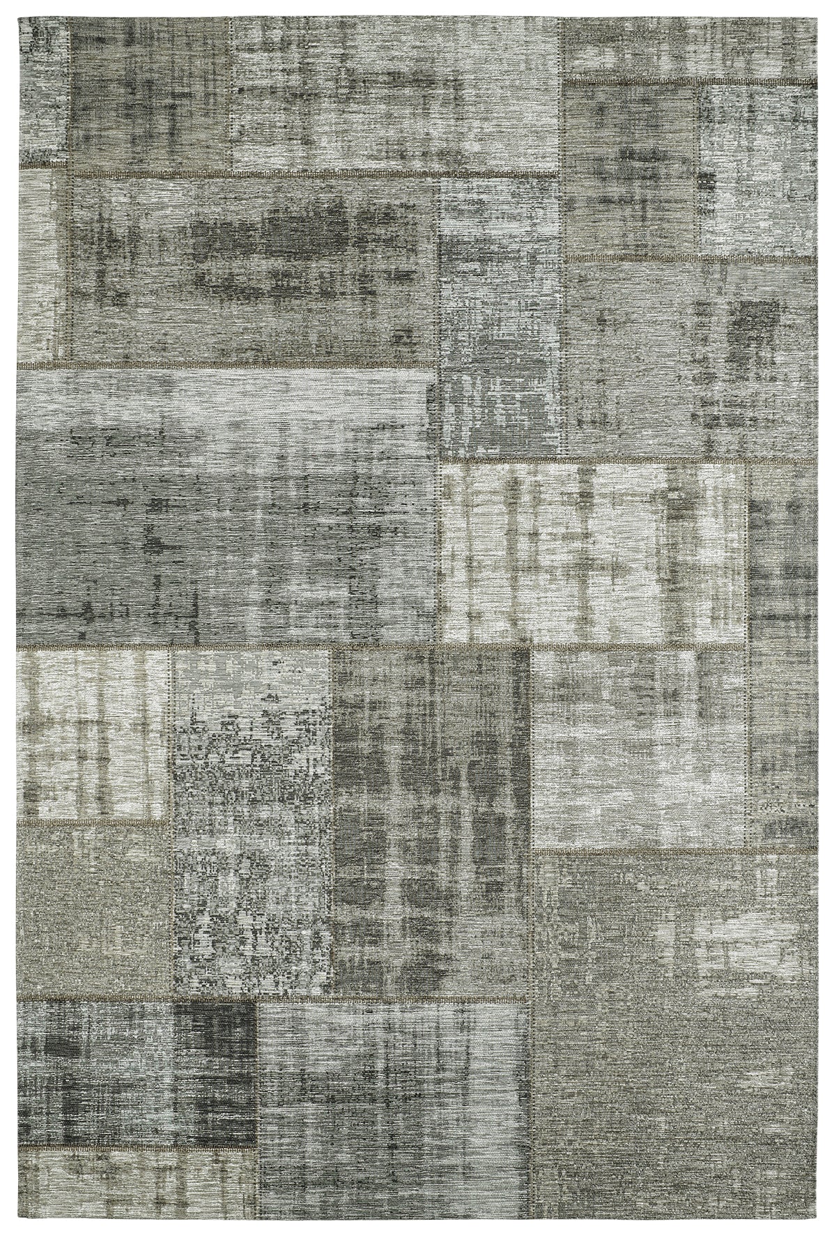My Gent 751 silver carpet: Patchwork charm for your home