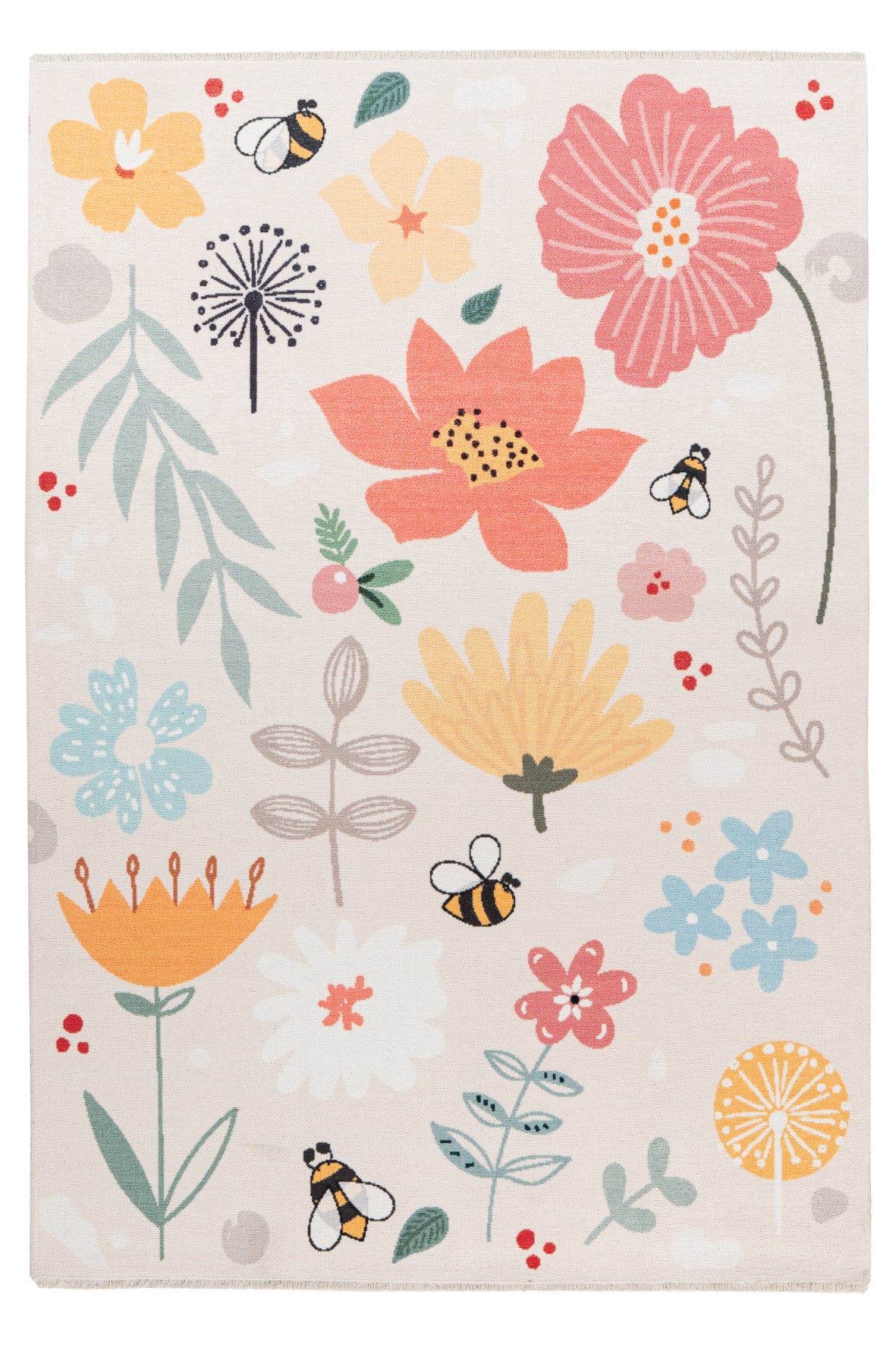 My Greta 623 Blümchen Design Teppich: Für eine glückliche Kindheit und eine nachhaltige Zukunft