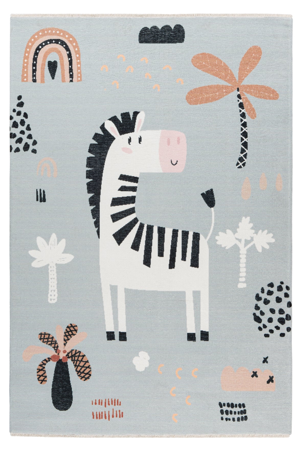My Greta 624 Zebra Design Teppich: Für eine glückliche Kindheit und eine nachhaltige Zukunft