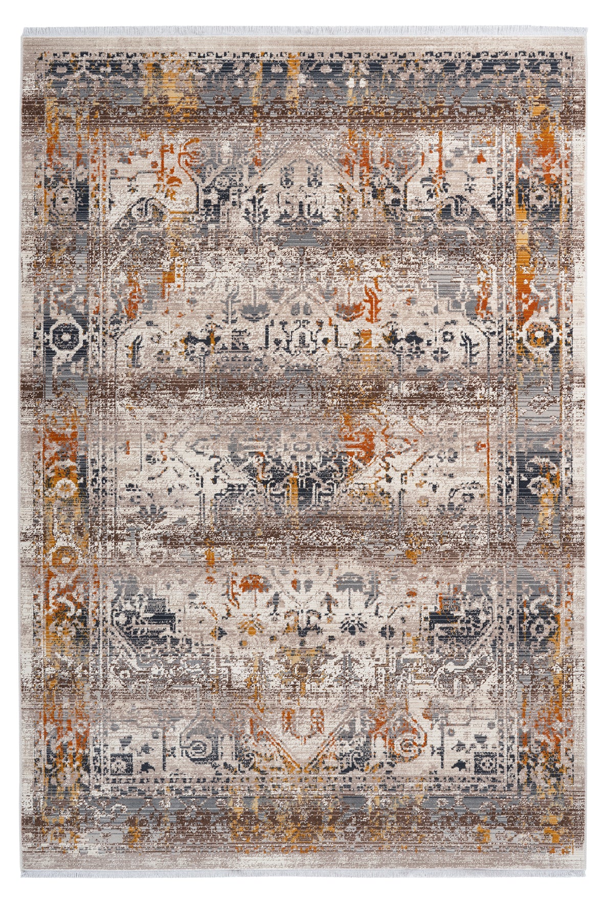 My Inca 357 taupe Teppich: Moderne Eleganz trifft auf traditionelle Inspiration