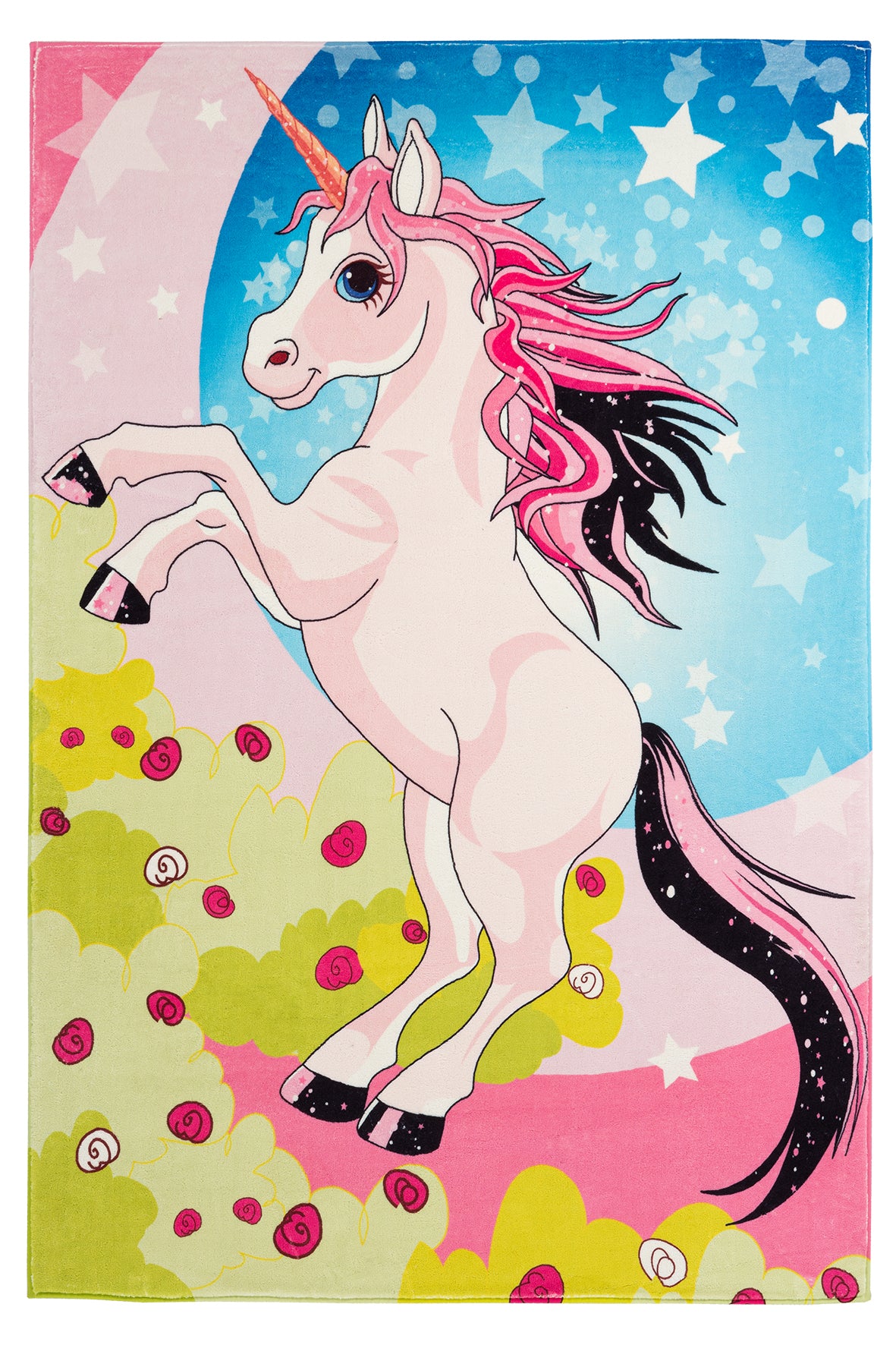 My Juno 474 unicorn Einhorn Teppich: Farbenfrohe Träume für kleine Abenteurer