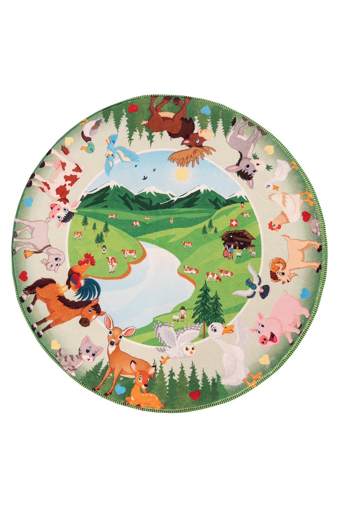 My Juno 476 Mountains Carpet: Colorful dreams for little adventurers