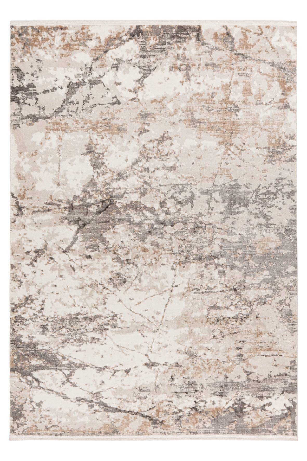 My Memphis 381 grey Teppich: Stilvolle Eleganz mit faszinierendem 3D-Effekt