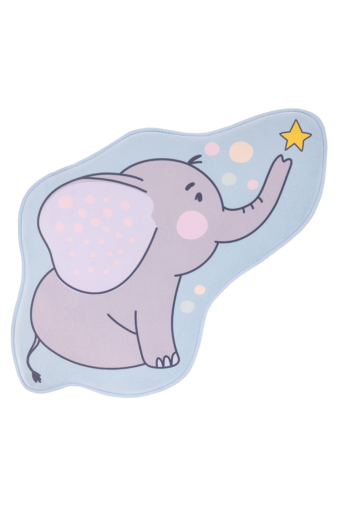 My Mila Kids 151 Elefant Muster Teppich: Entfaltungsfreiraum für kindliche Schönheit
