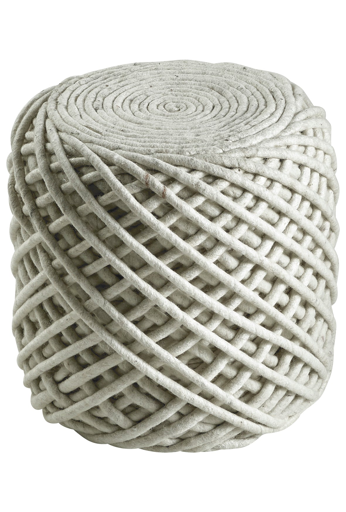 My Pouf Royal 888 ivory: natural materials, raffia look, and timeless elegance