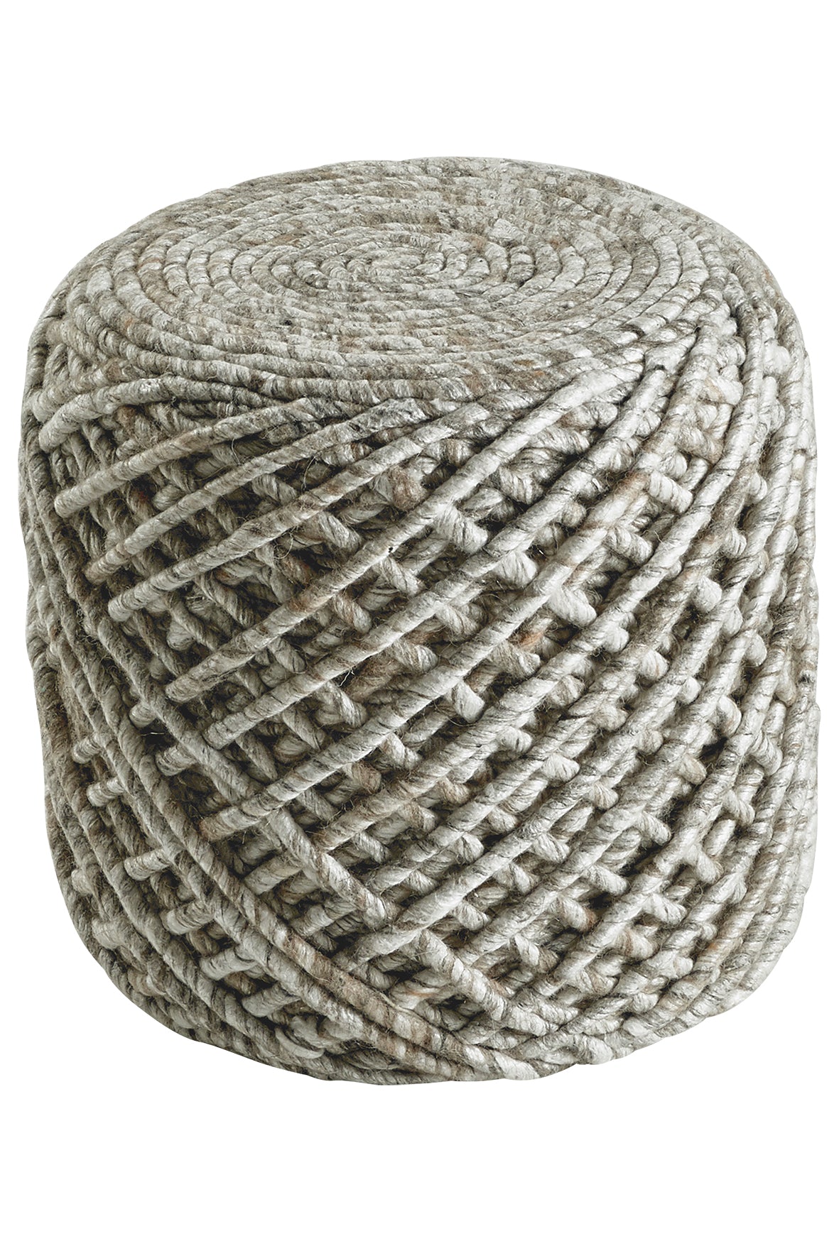 My Pouf Royal 888 sand: natural materials, raffia look, and timeless elegance