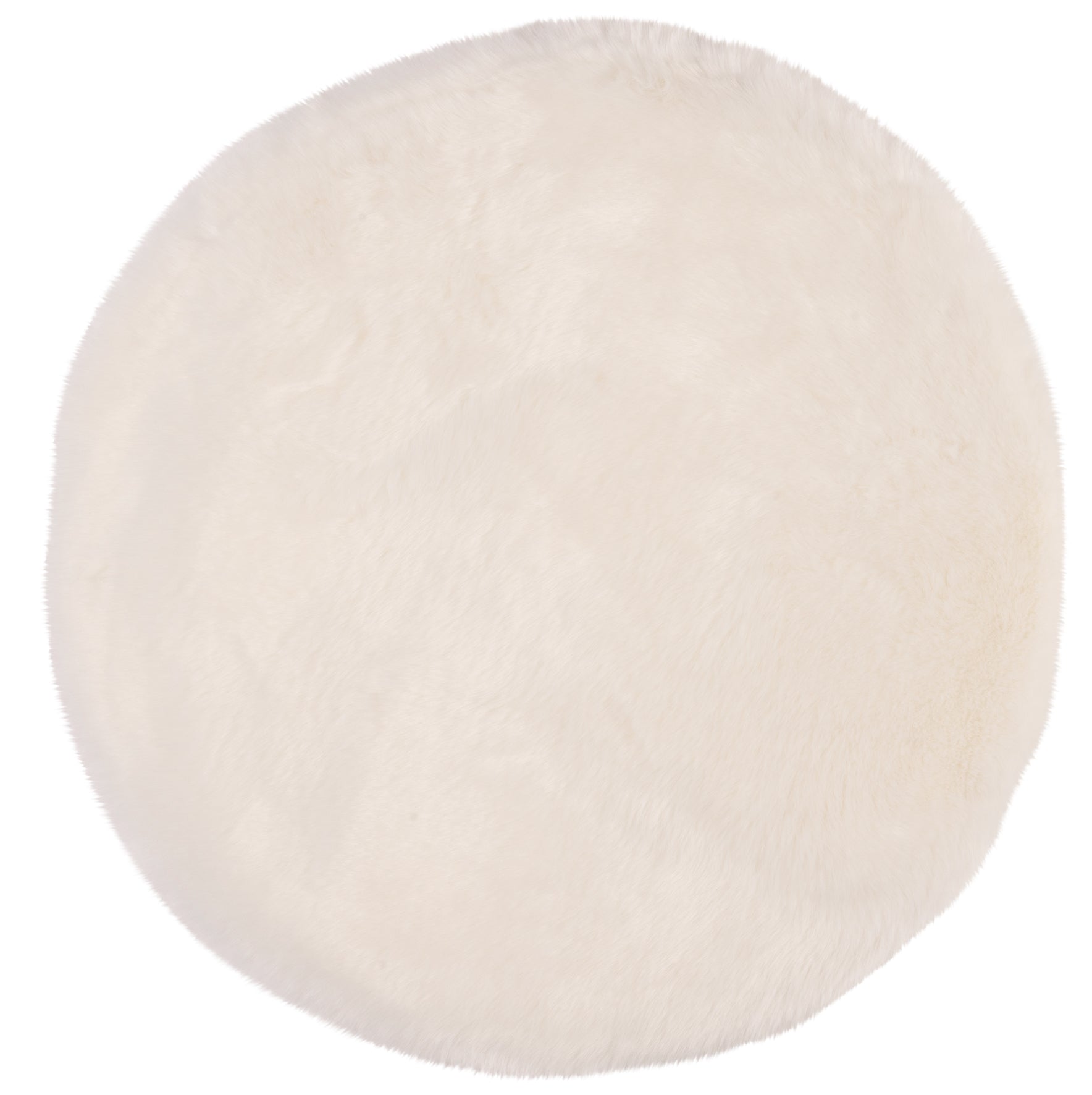 My Samba 495 ivory carpet: Stylish faux fur for individual feel-good moments from OBSESSION