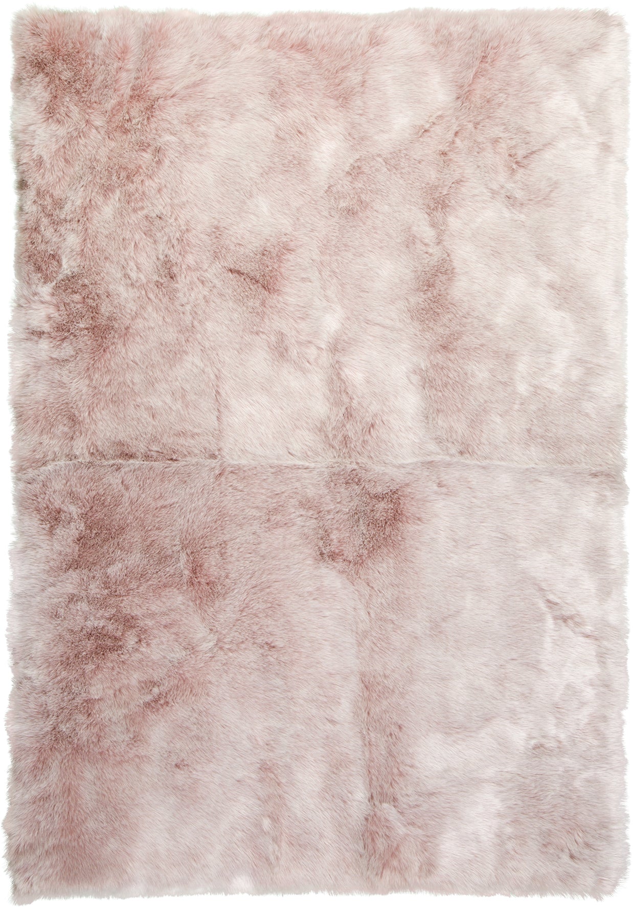 My Samba 495 powder pink Teppich: Stilvolles Kunstfell für individuelle Wohlfühlmomente von OBSESSION