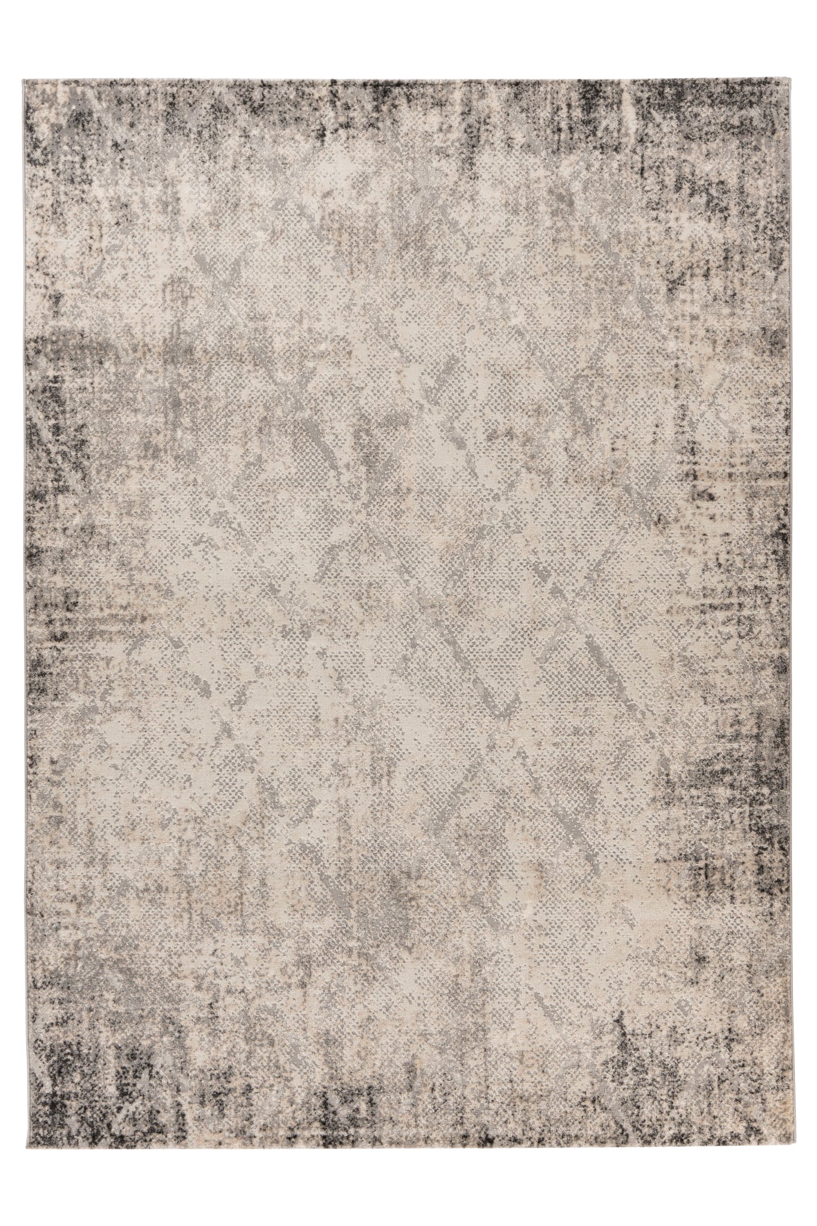 My Salsa 694 grey Teppich: Abstraktes Design moderne Harmonie von Obsession