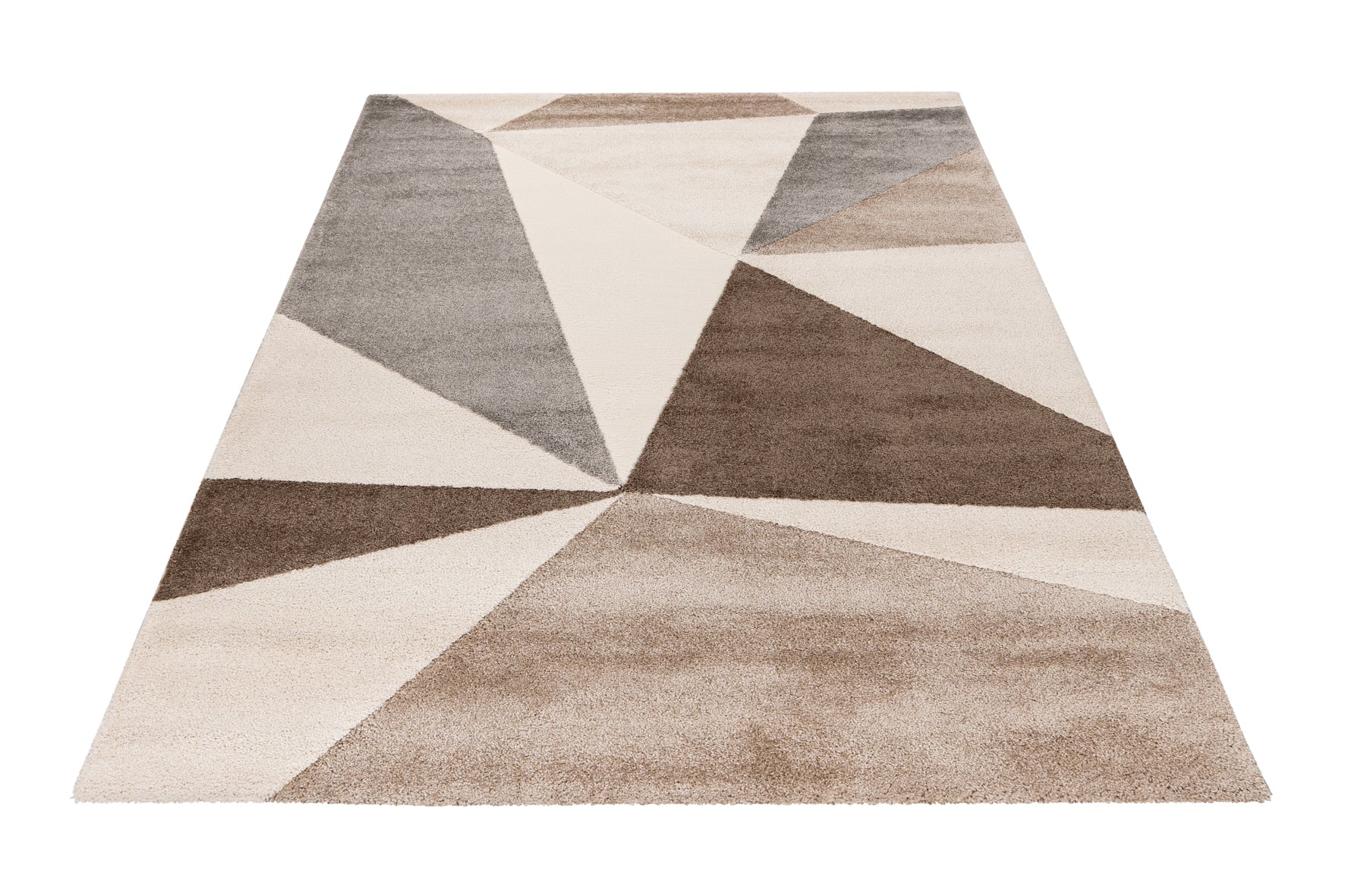 My Canyon 974 taupe Teppich mit 3D-Effekt und feinem Glanz – entdecke moderne Eleganz