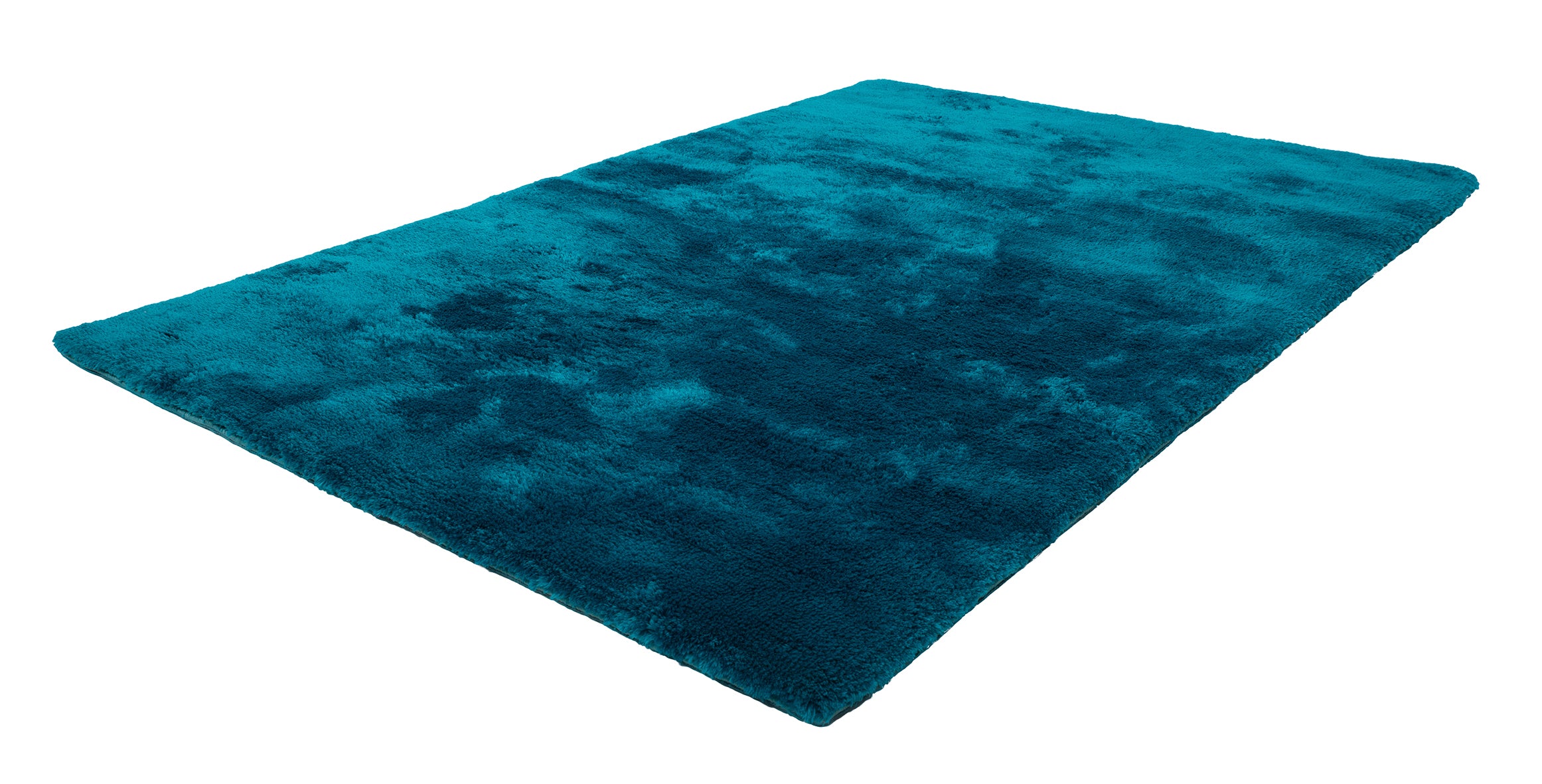 My Curacao 490 petrol: The fluffy designer carpet from OBSESSION in the latest trend colors