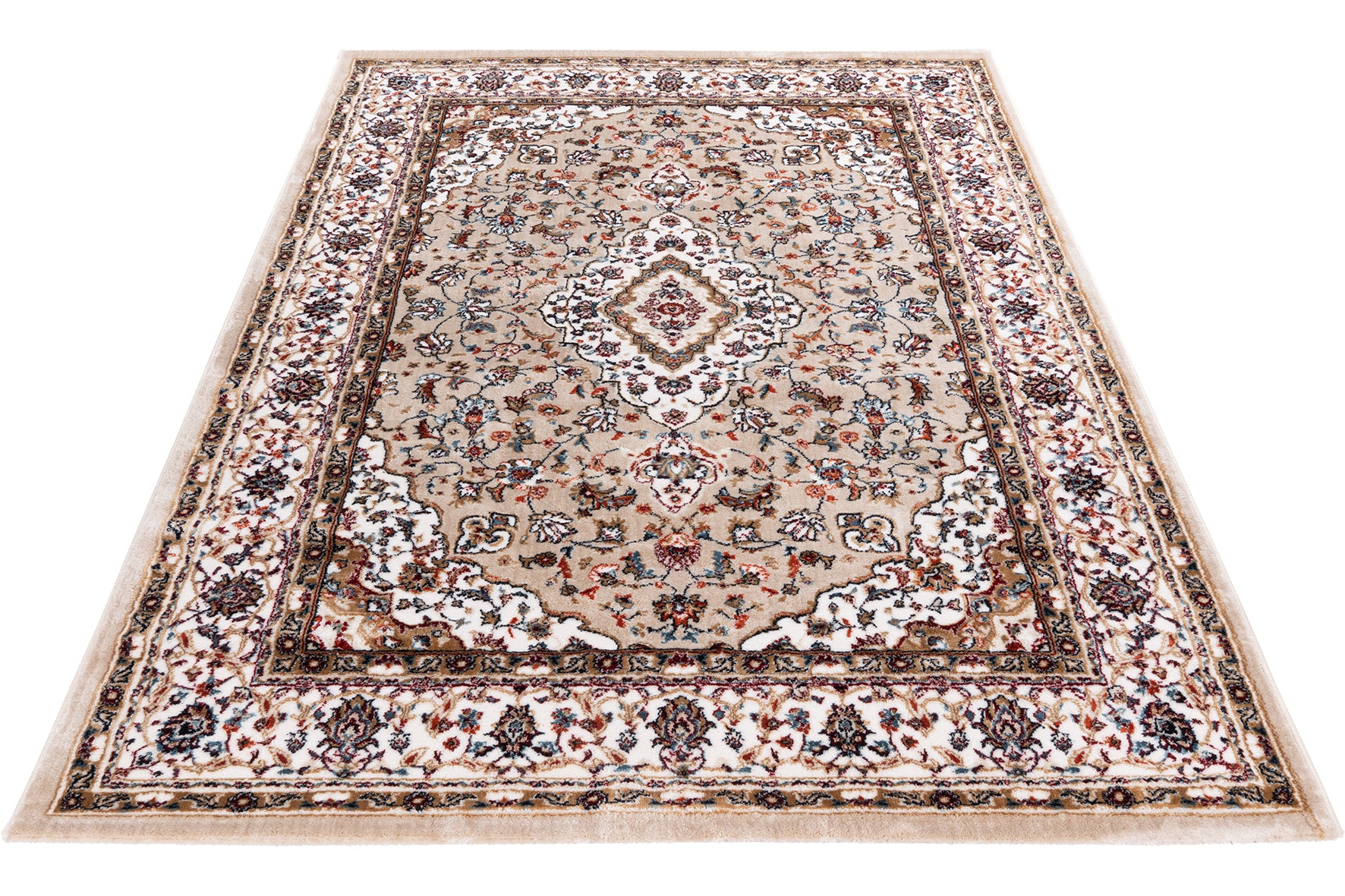 My Isfahan 740 beige Teppich: Klassische Eleganz trifft auf moderne Raffinesse