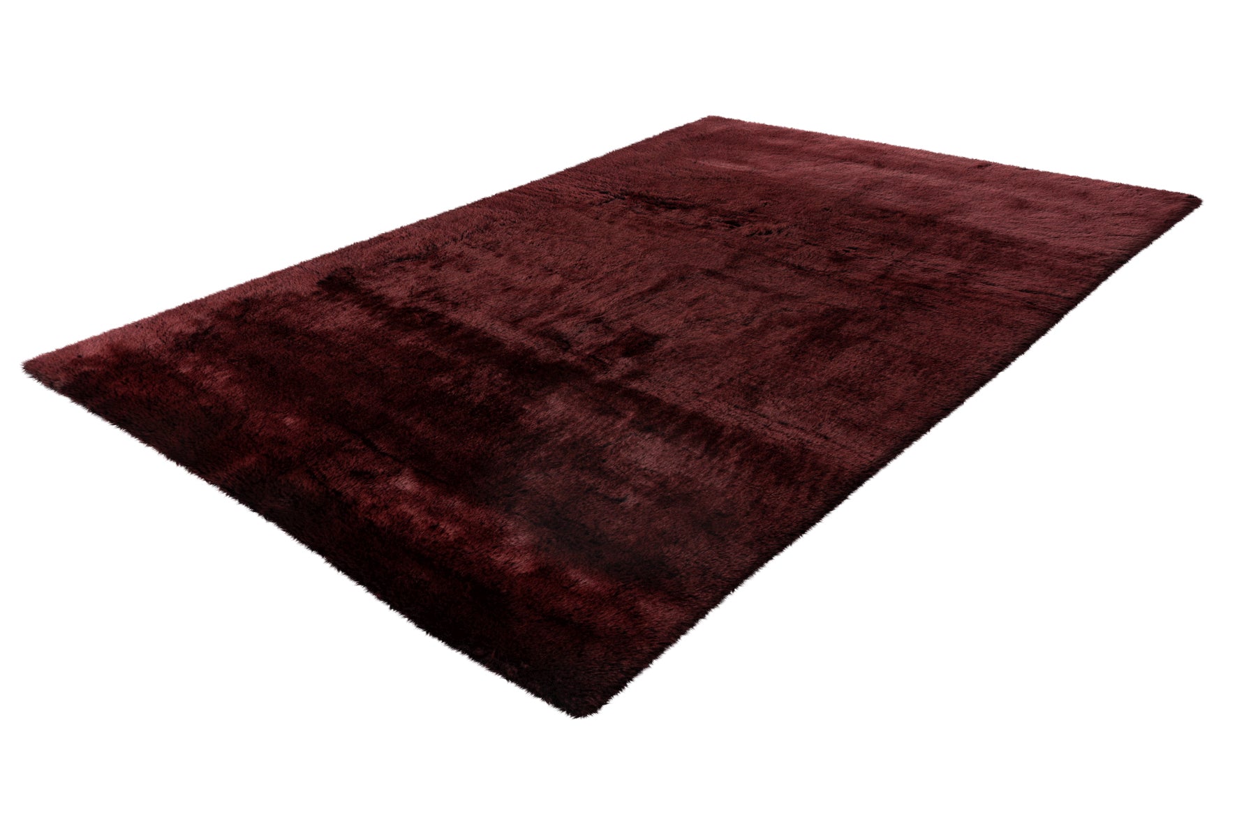 My Samba 495 burgundy carpet: Stylish faux fur for individual feel-good moments from OBSESSION