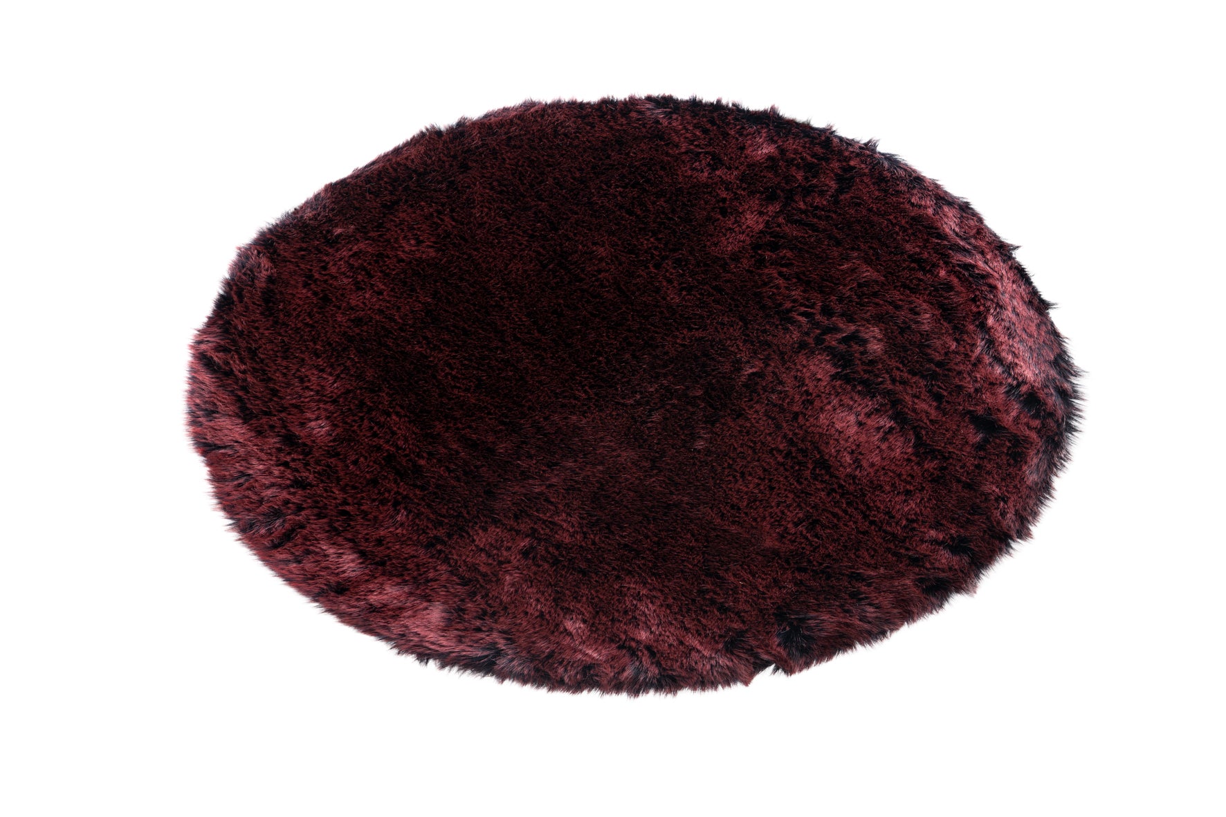 My Samba 495 burgundy carpet: Stylish faux fur for individual feel-good moments from OBSESSION