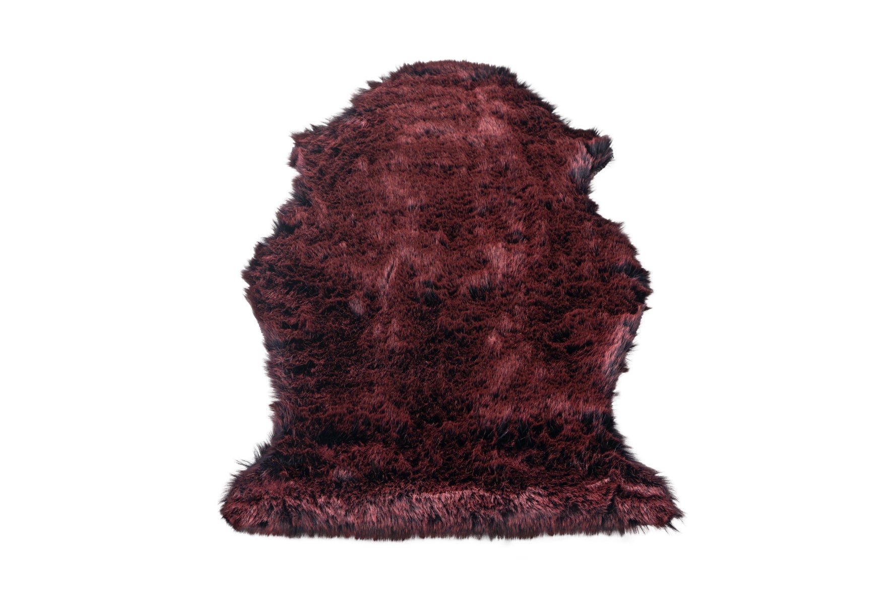 My Samba 495 burgundy carpet: Stylish faux fur for individual feel-good moments from OBSESSION