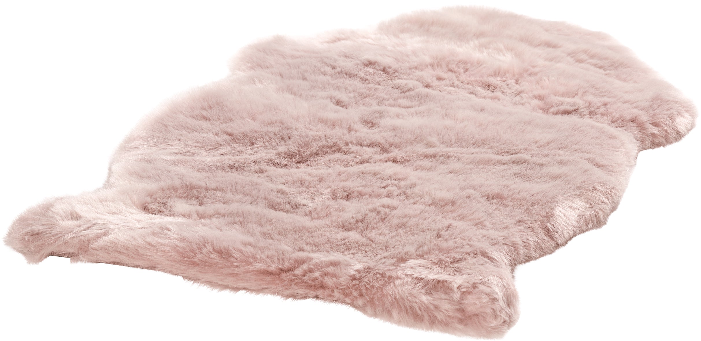 My Samba 495 powder pink Teppich: Stilvolles Kunstfell für individuelle Wohlfühlmomente von OBSESSION