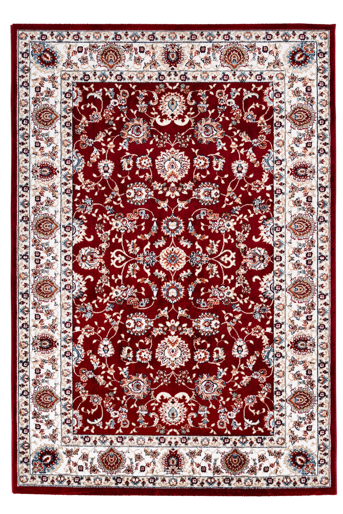 My Isfahan 741 red Teppich: Klassische Eleganz trifft auf moderne Raffinesse